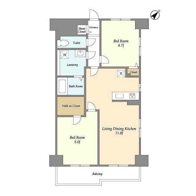 ロイヤルキャステージ恋ヶ窪 間取り