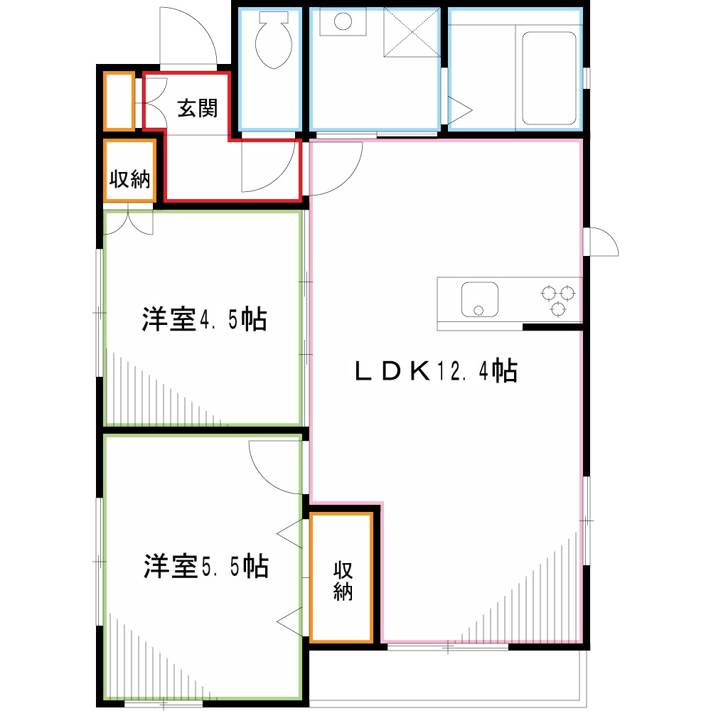 フェリーチェ 間取り