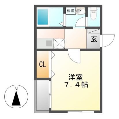 CASA　HIRO 間取り