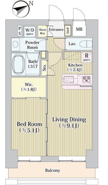 キングストンパレス立川 間取り