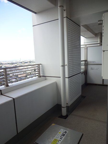 武蔵野タワーズスカイクロスタワー ベランダ