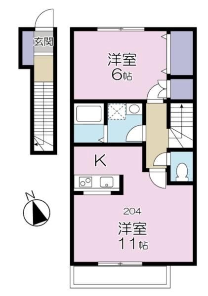 アネックス高井戸 間取り