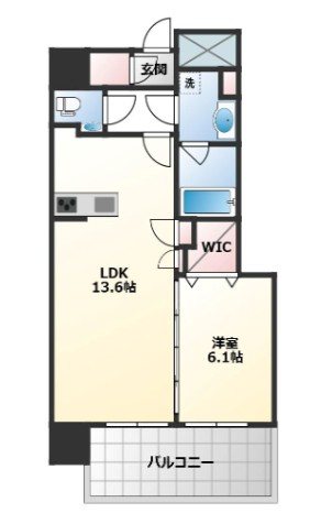 プラウドタワー武蔵小金井クロス EAST棟 間取り