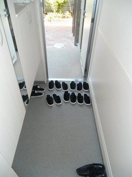 ブラン・ピエール 玄関