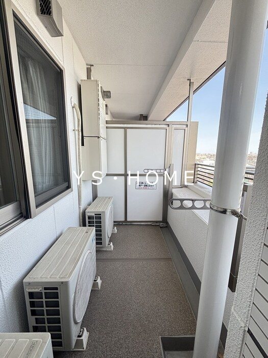 武蔵野タワーズスカイクロスタワー ベランダ