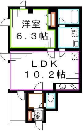 ラ・ヴェール吉祥寺 間取り