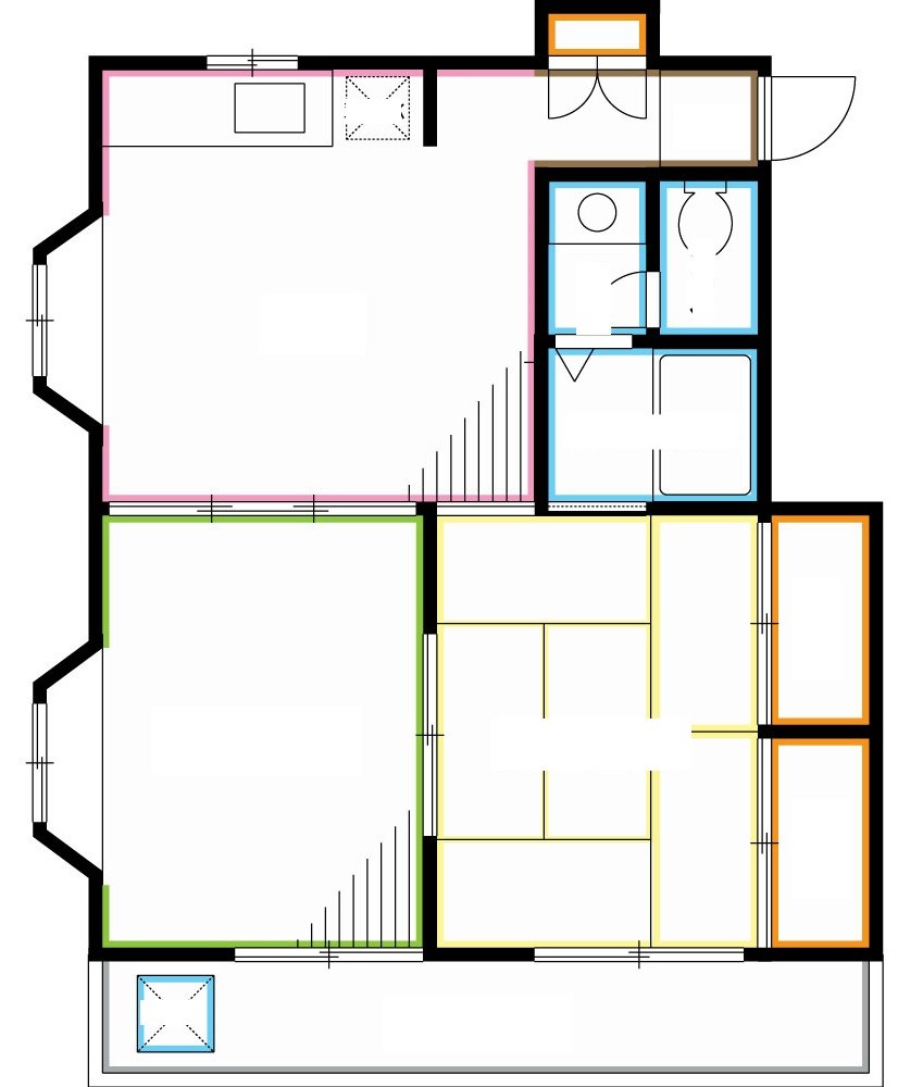 メゾン・エスポワール  間取り