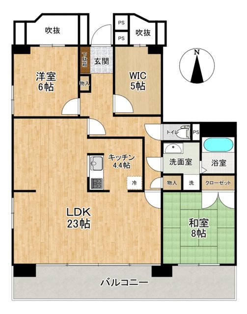 メゾンドール萩 間取り