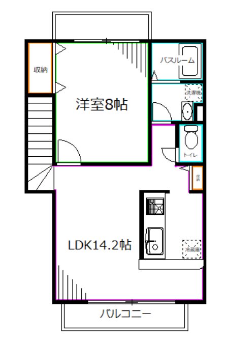 Sweet Home  間取り