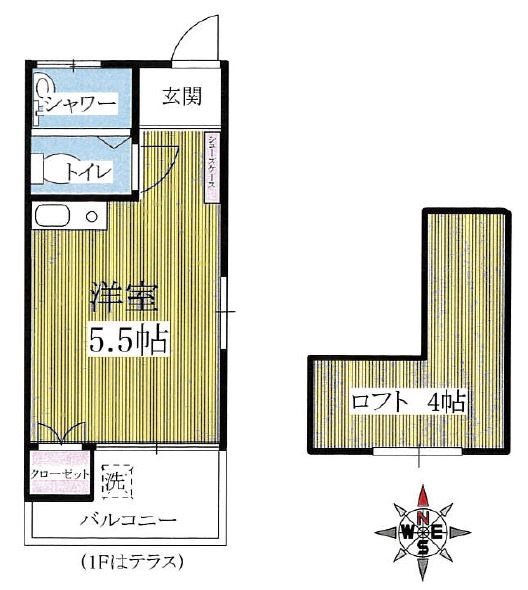 プチシャトー高円寺 間取り