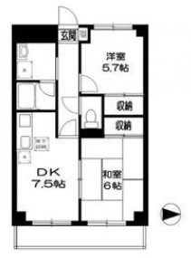 エレガンス三鷹 間取り