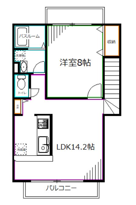 Sweet Home  間取り