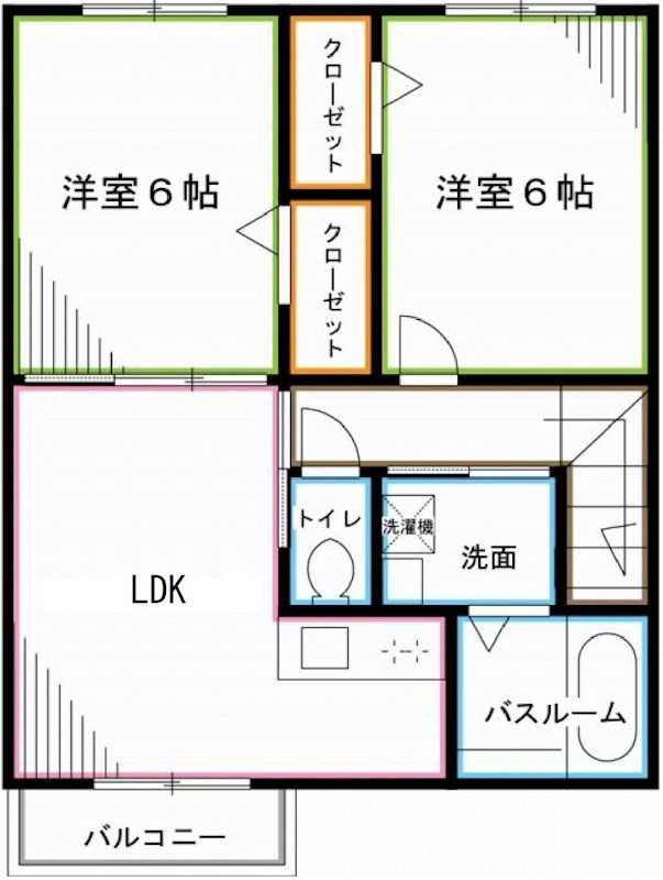 カーサハイビスカス  間取り