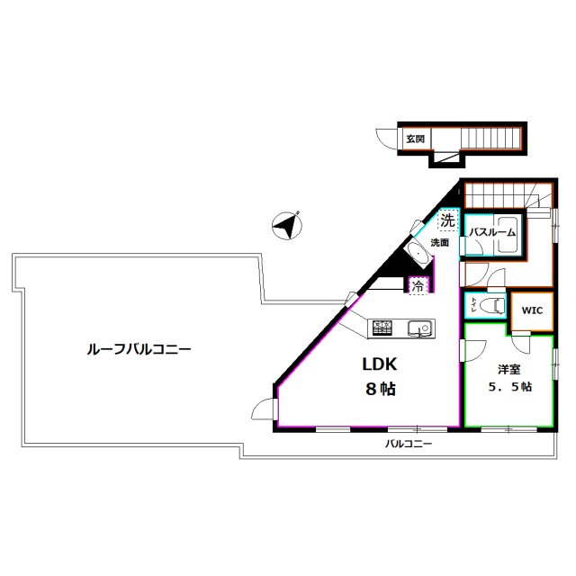 ルーヴェン武蔵野 間取り
