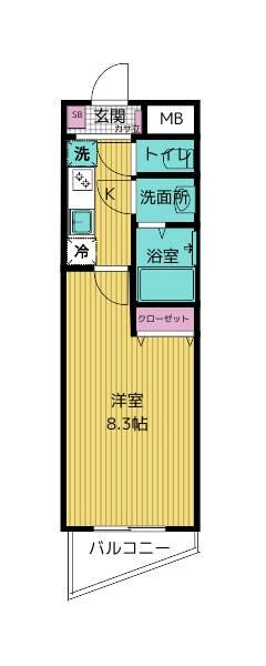 リンクフィールド井の頭 間取り