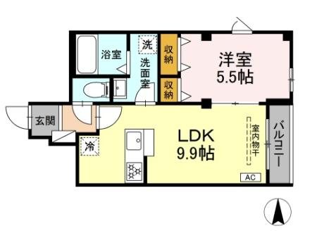 カーサ・ファミリオ 間取り
