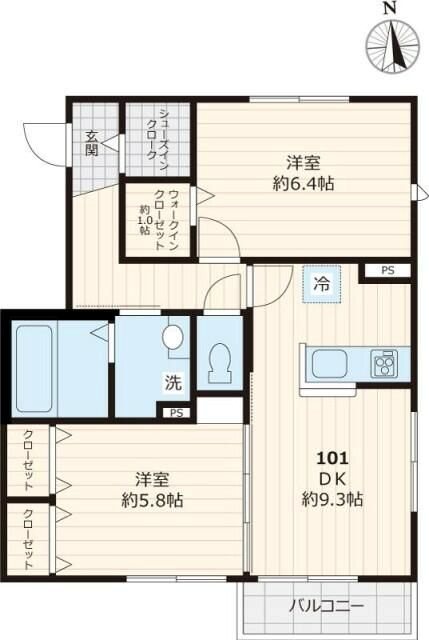 フィカーサ西東京　A棟 間取り