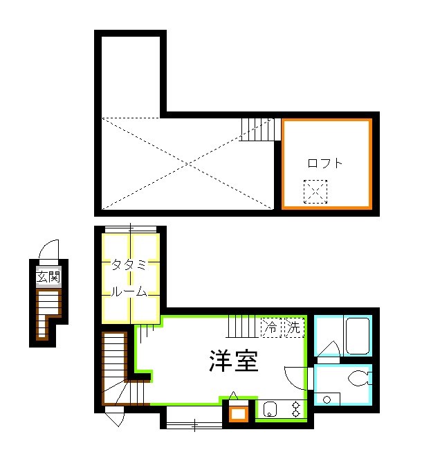 グランエッグス高井戸 間取り