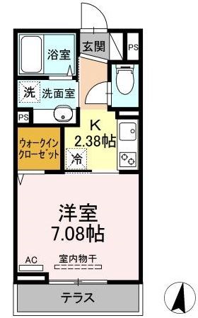 セジュール南阿佐ヶ谷2 間取り
