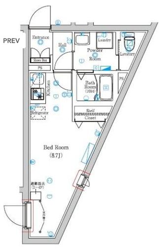 MIND　KUGAYAMA 間取り