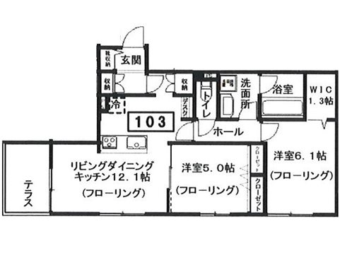 仮称)へーベルメゾン宮前2丁目 間取り