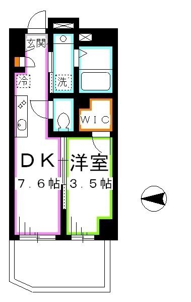 No7ゼルコバマンション 間取り