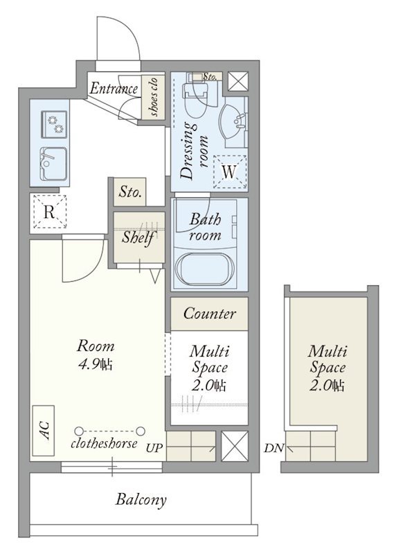 My Style vintage　若宮 間取り