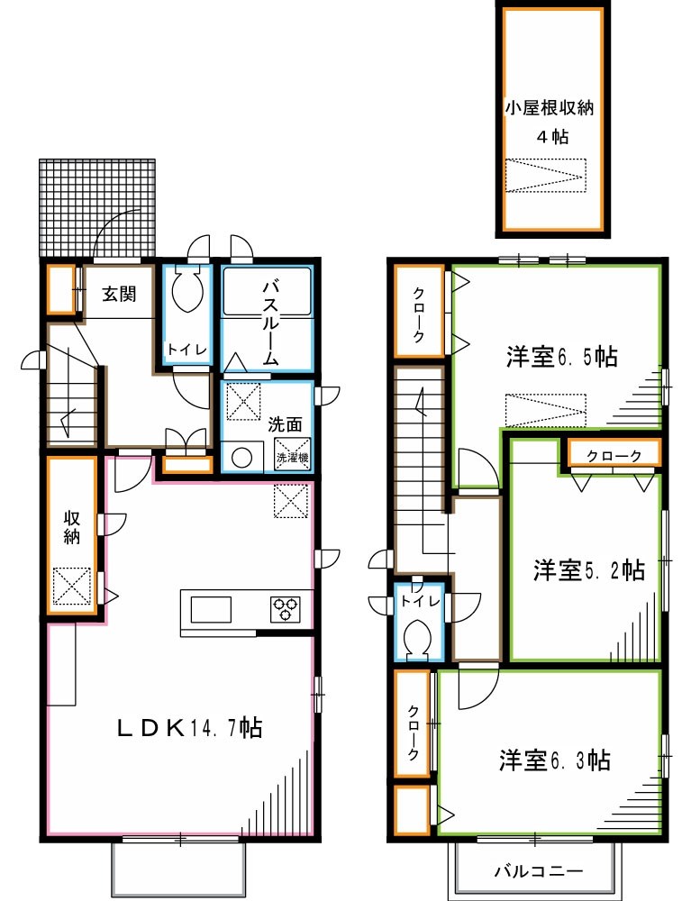 ケイアベニュー  間取り