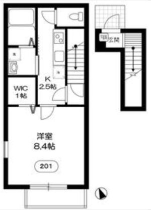 カルフール 間取り図