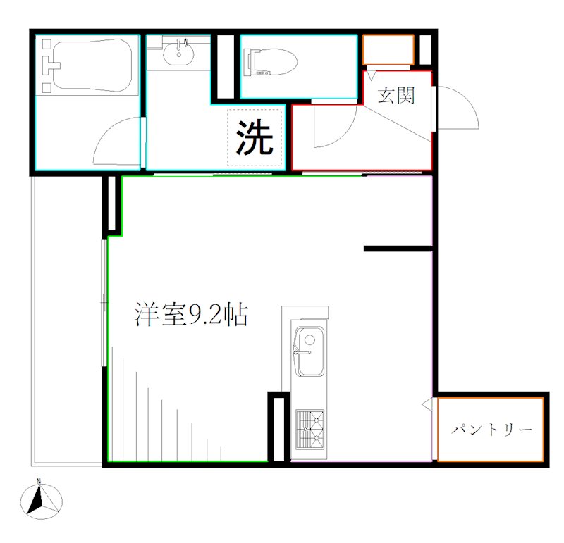 D-ROOM SunPlatina 間取り