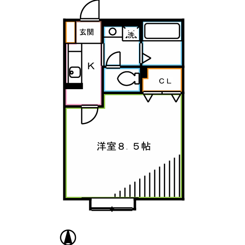 レセンテＮ・Ｔ 間取り