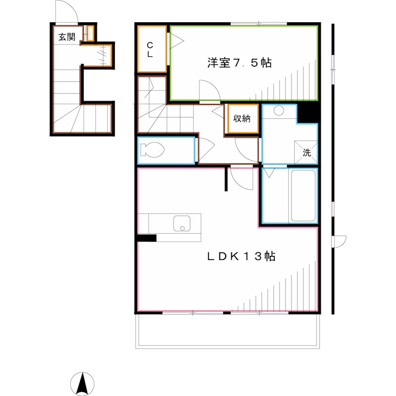 パナックスⅡ 間取り