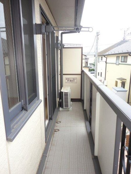 マロン・ヴローニュ ベランダ