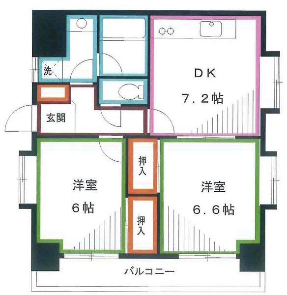 シャトー・ボナール 間取り