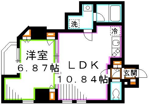 ビバリーホームズ三鷹 間取り