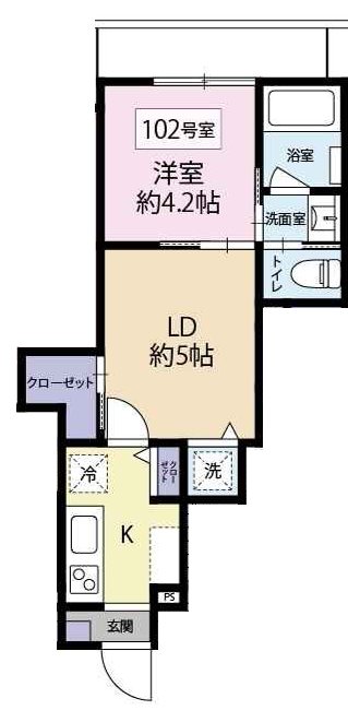 Y&amp;#39;s中野本町 間取り図