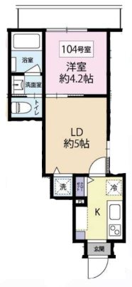 Y's中野本町 間取り