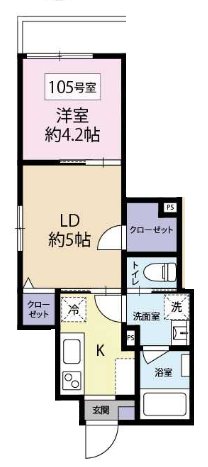 Y's中野本町 間取り