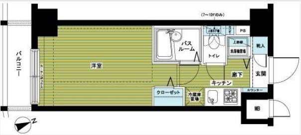 トーシンフェニックス吉祥寺クアトロ 間取り