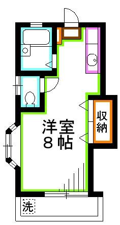 グリーンコーポ 間取り