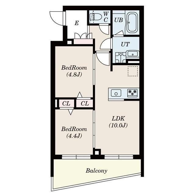 S-RESIDENCE高井戸EAST 間取り