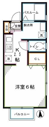 エスティーフォー小金井 間取り