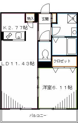 ソレアード 間取り図