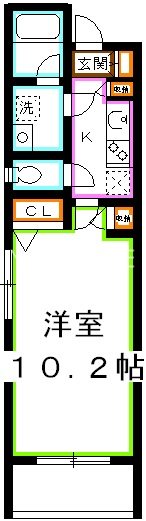 ファミール新川 間取り図