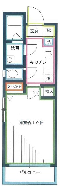 ファミール新川 間取り