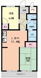 榎本第二コーポラス  間取り