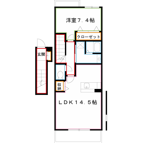 エトワール三鷹 間取り