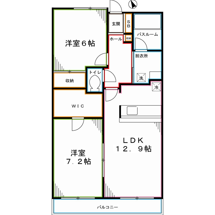 イースト・エス 間取り