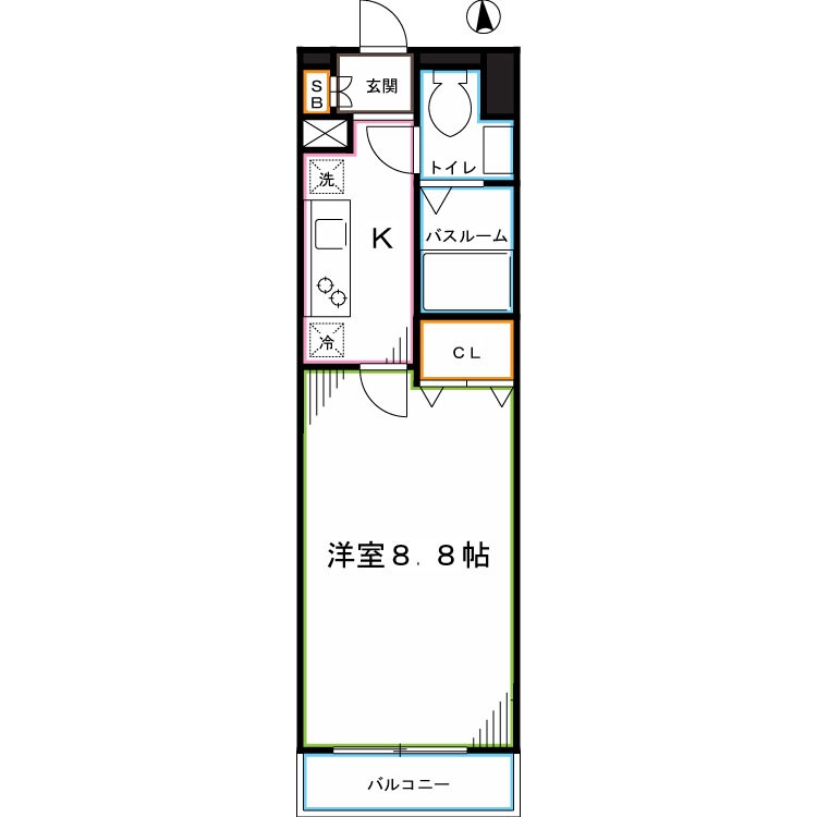 ＡＺＥＳＴ武蔵小金井 間取り