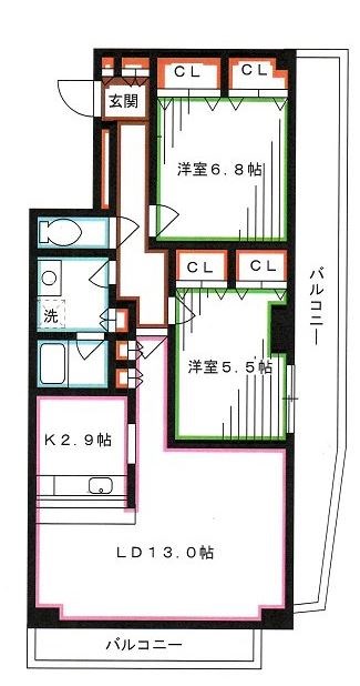 イストワール 間取り